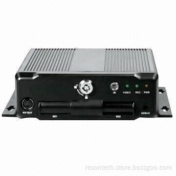 H.264 GPS SD Card Vehicle Mobile DVR with Built-in Wi-Fi Module 802.11b/g/n, S-video, Linux OS